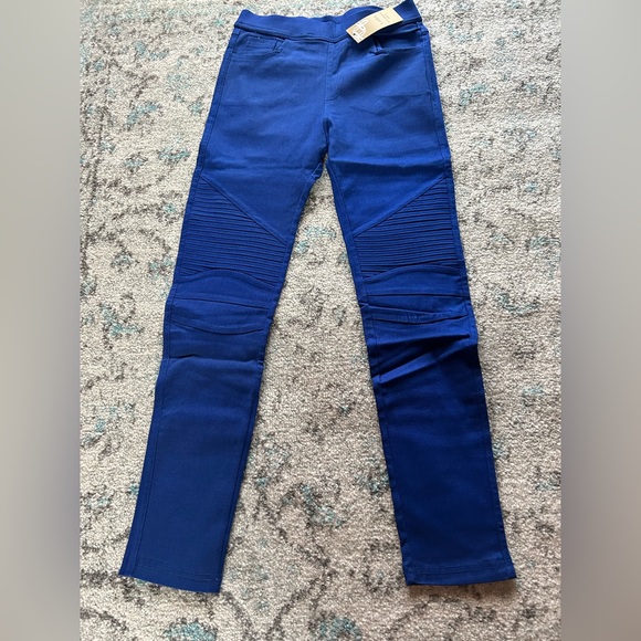 Blue moto jeggings NWT - Picture 1 of 6